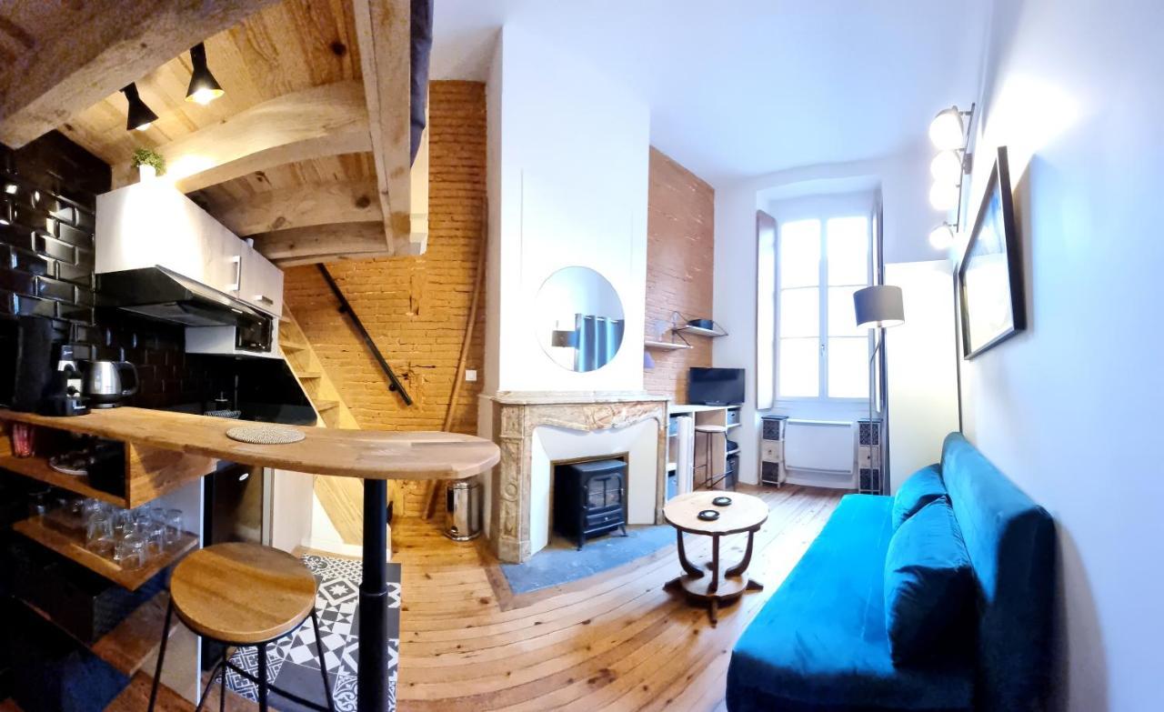Duplex Charmant- Hypercentre - Clim - Metro - Wifi Toulouse Eksteriør bilde